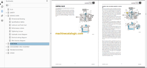 Takeuchi TL10 Track Loader Workshop and Diagrams Manual - Image 3