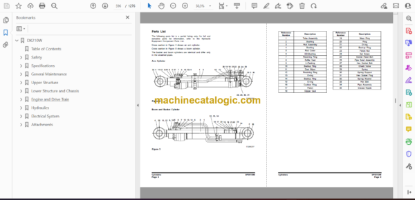 Doosan DX210W Wheeled Excavator Shop Manual (Serial Number 5766 and Up) - Image 2