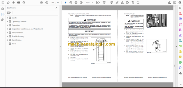 Doosan Daewoo Solar 300LC-V Excavator Shop Manual (Serial Number 1001 and Up) - Image 2