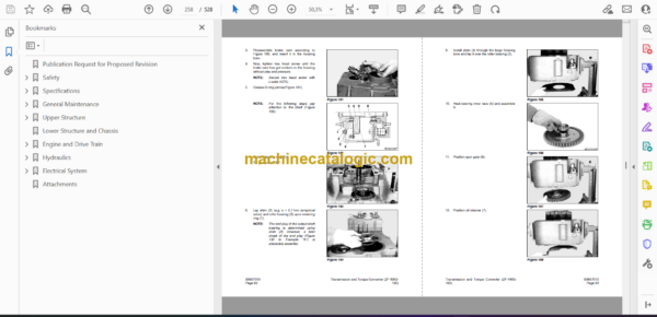 Doosan Mega 250-3 Wheel Loader Shop Manual (Serial Number 0001 and Up) - Image 2