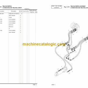 Doosan Solar 010 Mini Excavator Parts Manual (Serial Number 20001 and UP)