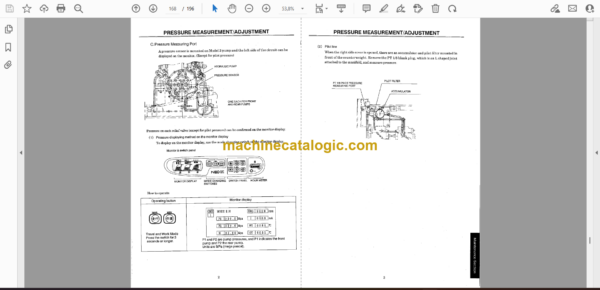 Sumitomo SH200-3, SH220-3 Hydraulic Excavator Service Text - Image 3