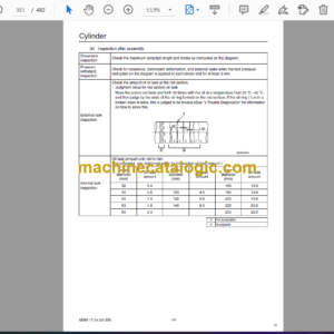 Sumitomo SH135X-3B Hydraulic Excavator Service Text & Troubleshooting Manual & Shop Manual