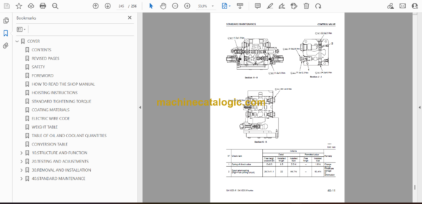Komatsu SK1020-5, SK1020-5 Turbo Skid Steer Loader Shop Manual (WEBM005100) - Image 2