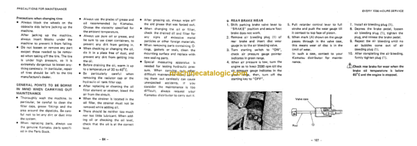 Komatsu HS600S-2 Slag Pot Carrier Operation and Maintenance Manual (SEAMP00900) - Image 3