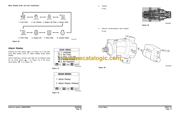 Doosan DX210W Wheeled Excavator Shop Manual (Serial Number 5766 and Up) - Image 3