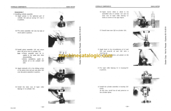 Doosan DH50 Excavator Shop Manual - Image 2