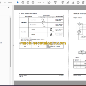Doosan DX300LL Hydraulic Excavator Shop Manual (Serial Number 5001 and Up)