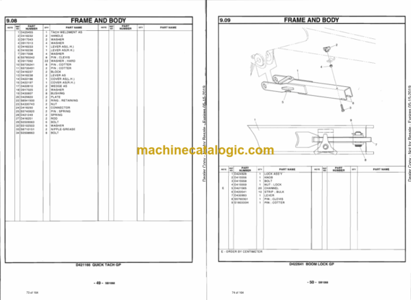 Doosan 470 Plus Skid Steer Loader Parts Manual (Serial Number 00001 and UP) - Image 2