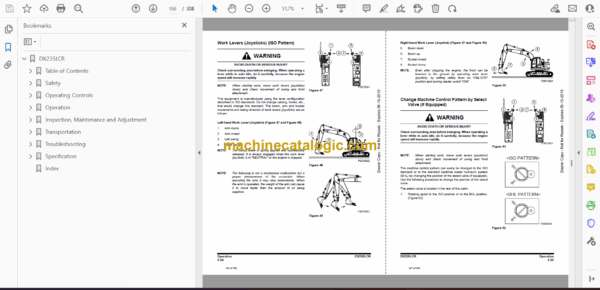Doosan DX235LCR Excavator Operation and Maintenance Manual (Serial Number 5001 and Up) - Image 2