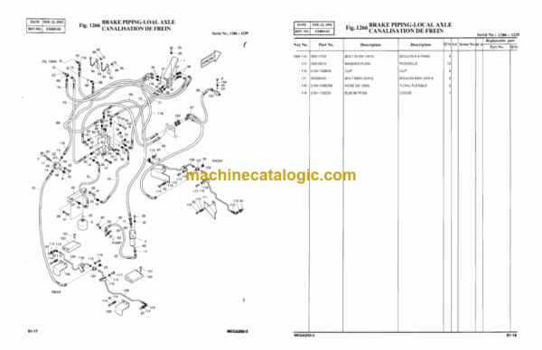Doosan M200-3 Wheel Loader Parts Manual - Image 3