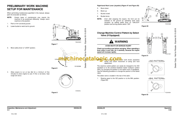 Doosan DX235LCR Excavator Operation and Maintenance Manual (Serial Number 5001 and Up) - Image 3