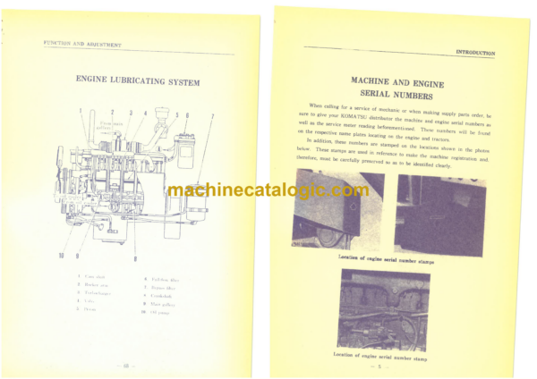 Komatsu WS16-2 Motor Scraper Operation and Maintenance Manual (1084 and up) - Image 4