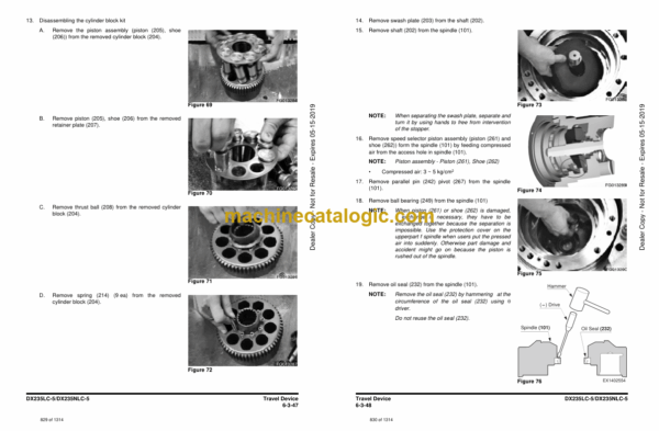 Doosan DX235LC-5, DX235NLC-5 Excavator Shop Manual (Serial Number 1001 and Up) - Image 4