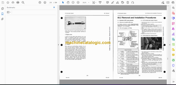 Doosan DSL 801 Skid Steer Loader Shop Manual (Serial Number ------ and Up) - Image 2