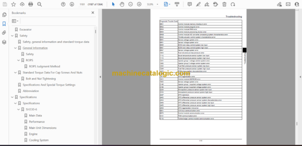 Sumitomo SH330-6, SH330LC-6, SH350HD-6, SH350LHD-6 Hydraulic Excavator Service Manual (WLSM3306-02W) - Image 2