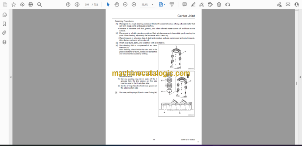 Sumitomo SH350LC-5, SH370LHD-5 Hydraulic Excavator Service Text & Troubleshooting Manual & Shop Manual - Image 2