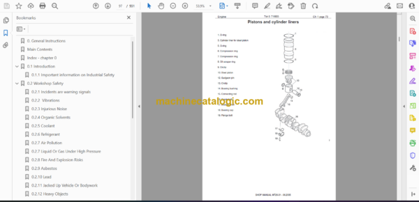 Doosan MT25 Articulated Dump Truck Shop Manual (512967) - Image 2