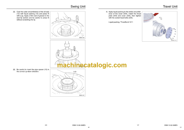 Sumitomo SH350LC-5, SH370LHD-5 Hydraulic Excavator Service Text & Troubleshooting Manual & Shop Manual - Image 3