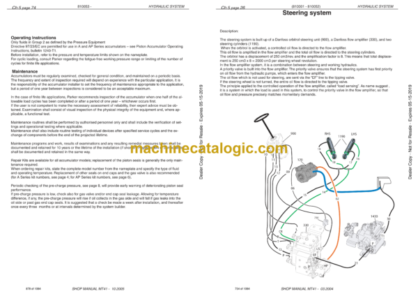 Doosan Daewoo Mega 500-V Wheel Loader Shop Manual (Serial Number 1001 and Up) - Image 4
