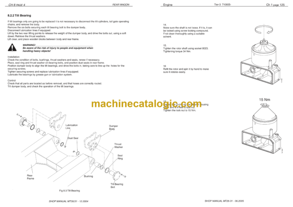 Doosan MT25 Articulated Dump Truck Shop Manual (512967) - Image 4
