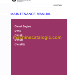Doosan DV15, DV15T, DV15TI, DV15TIS Engine Operation and Maintenance Manual