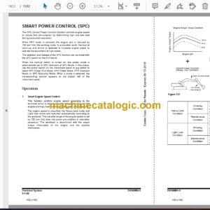 Doosan DX300MH-5 Material Handler Shop Manual (Serial Number 1001 and Up)