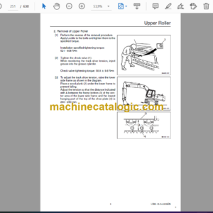 Sumitomo SH160-5 Hydraulic Excavator Service Text & Troubleshooting Manual & Shop Manual