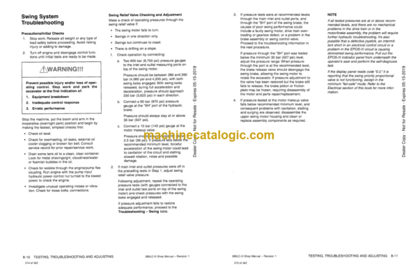 Doosan Solar 280LC-3 Excavator Shop Manual (Serial Number 5445 and Up) - Image 2