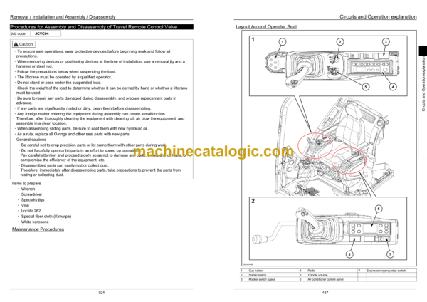 Sumitomo SH235X-6, SH235XLC-6 Hydraulic Excavator Service Manual (WLSM2356-03W) - Image 3