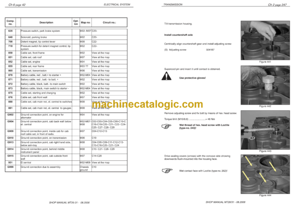 Doosan MT26 Articulated Dump Truck Shop Manual (512967) - Image 3
