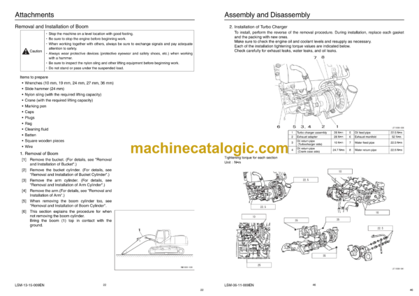 Sumitomo SH160-5 Hydraulic Excavator Service Text & Troubleshooting Manual & Shop Manual - Image 4