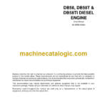 Doosan DB58, DB58T, DB58TI Diesel Engine Shop Manual