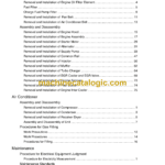 Sumitomo SH210LC-5 Hydraulic Excavator Service Text & Troubleshooting Manual & Shop Manual