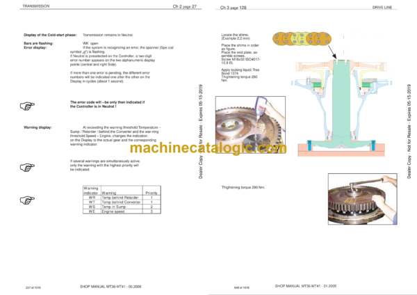 Doosan Daewoo 7235, 7235B Articulated Dump Truck Shop Manual (Serial Number ------) - Image 4