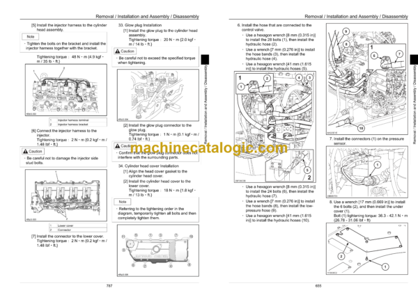 Sumitomo SH235X-6, SH235XLC-6 Hydraulic Excavator Shop Manual (WLSM2356-01W) - Image 3