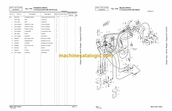 Doosan M160TC Wheel Loader Parts Manual (Serial Number 2001 and UP) - Image 4