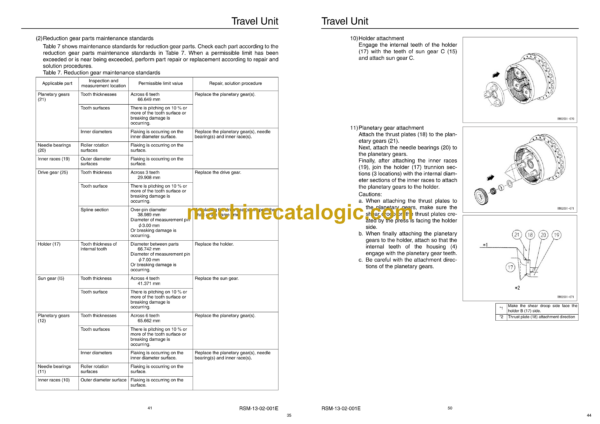 Sumitomo SH210LC-5 Hydraulic Excavator Service Text & Troubleshooting Manual & Shop Manual - Image 3