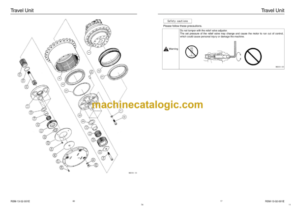 Sumitomo SH210LC-5 Hydraulic Excavator Service Text & Troubleshooting Manual & Shop Manual - Image 4