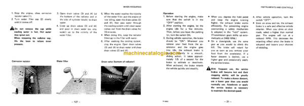 Komatsu WS16S-3 Motor Scraper Operation and Maintenance Manual (SEAM02860301) - Image 4