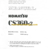 Komatsu CS360-2 Crawler Stablizer Shop Manual (SEBM001201)