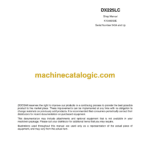 Doosan DX225LC Hydraulic Excavator Shop Manual (Serial Number 5434 and Up)