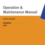 Doosan D34NAP SCR Diesel Engine Operation and Maintenance Manual (950106-01498)