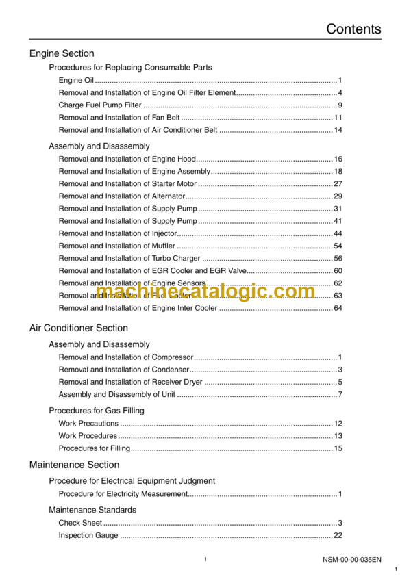 Sumitomo SH130-5 Hydraulic Excavator Service Text & Troubleshooting Manual & Shop Manual
