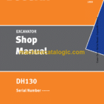 Doosan DH130 Excavator Shop Manual
