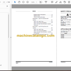 Doosan DX140W-3, DX160W-3 Wheeled Excavator Shop Manual (Serial Number 1001 and Up)
