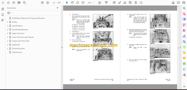 Doosan Mega 200-V Wheel Loader Shop Manual (Serial Number 3001 and Up) - Image 2