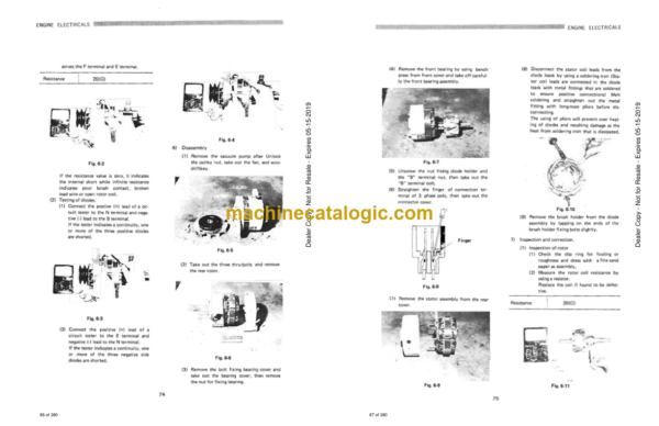 Doosan DH130 Excavator Shop Manual - Image 2