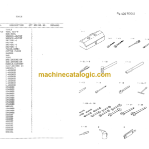 Daewoo DH280 ED Excavator Parts Manual (Serial Number 0001 and Up)