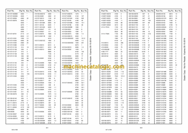 Doosan DX530LC-5 Excavator Parts Manual (Serial Number 10007 and Up) - Image 4
